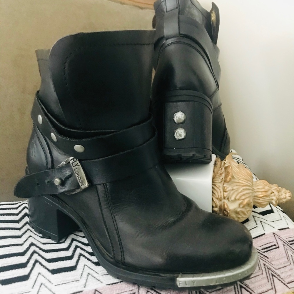 Fly 🪰 London Combat Moto Boots